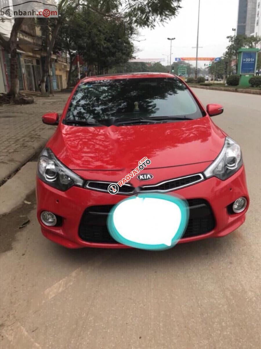 Bán xe Kia Cerato koup năm 2014, màu đỏ, nhập khẩu, 580tr-1