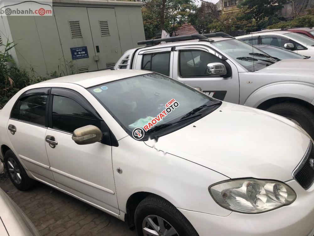 Bán Toyota Corolla altis 1.8 G năm 2002, màu trắng, xe nhập -0