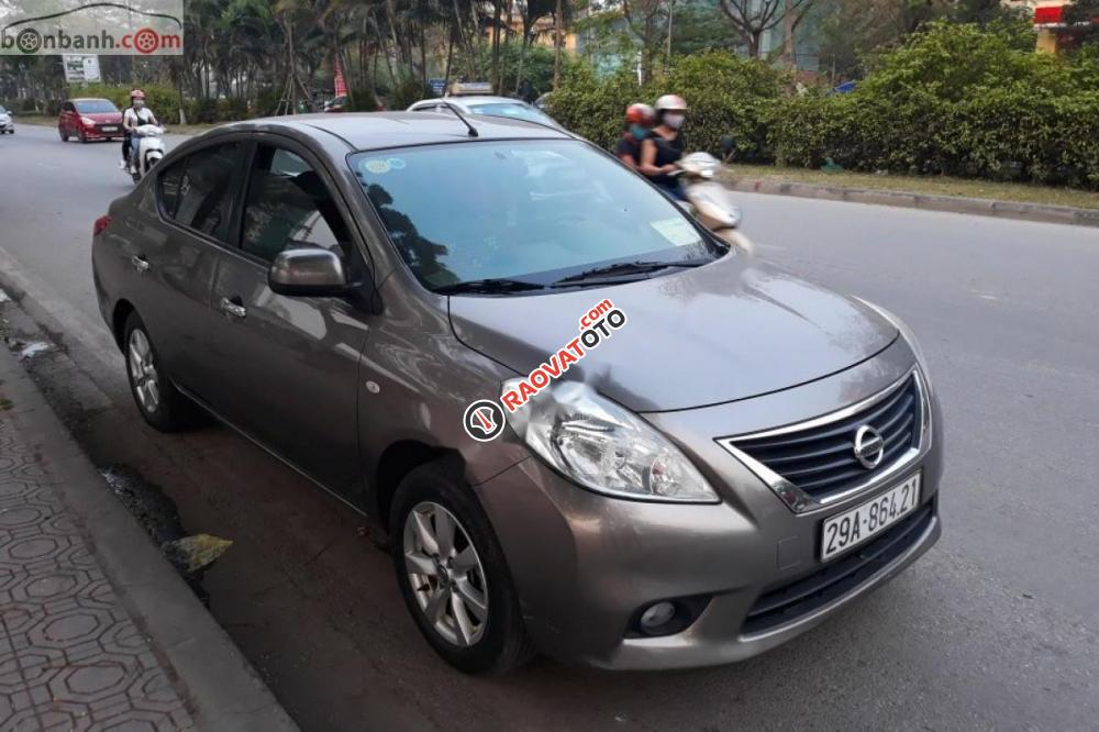 Bán Nissan Sunny XV năm 2014, màu xám, số tự động -0
