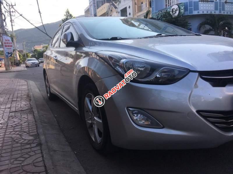 Bán ô tô Hyundai Elantra 1.8AT 2013, màu bạc, nhập khẩu Hàn Quốc xe gia đình-1