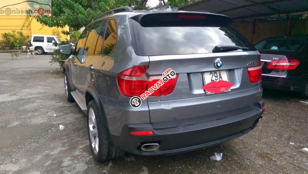 Cần bán lại xe BMW X5 4.8 đời 2007, màu xám, xe nhập -4