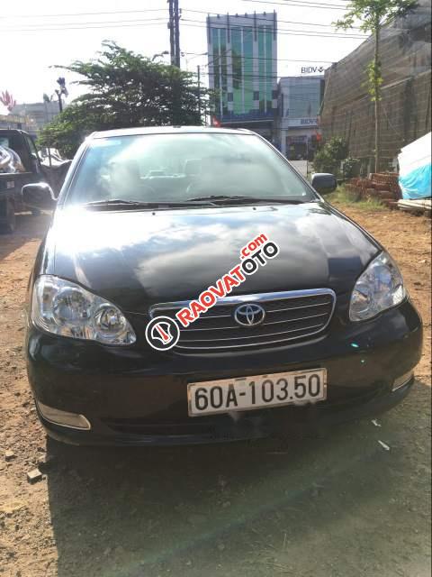 Bán Toyota Corolla altis 1.8 MT 2004, màu đen, giá 270tr-0