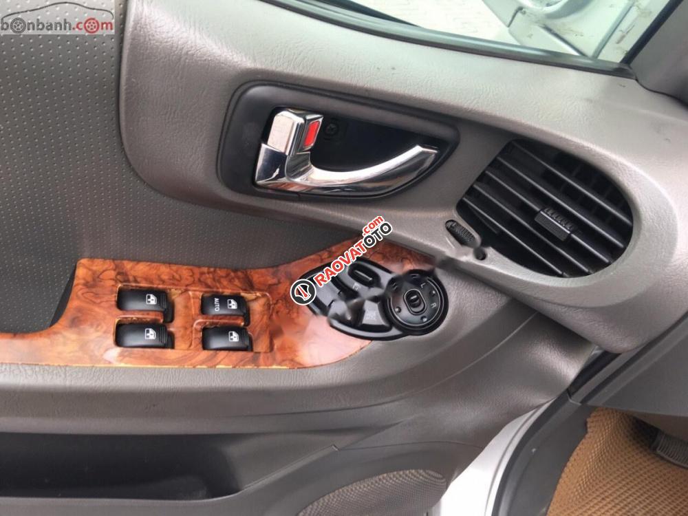 Bán ô tô Hyundai Santa Fe Gold đời 2004, màu bạc, keo chỉ nguyên zin-7