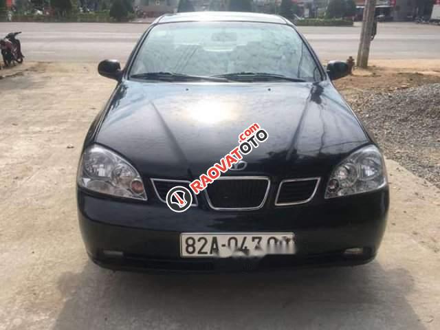 Cần bán xe Daewoo Lacetti MT đời 2004, màu đen, giá tốt-0