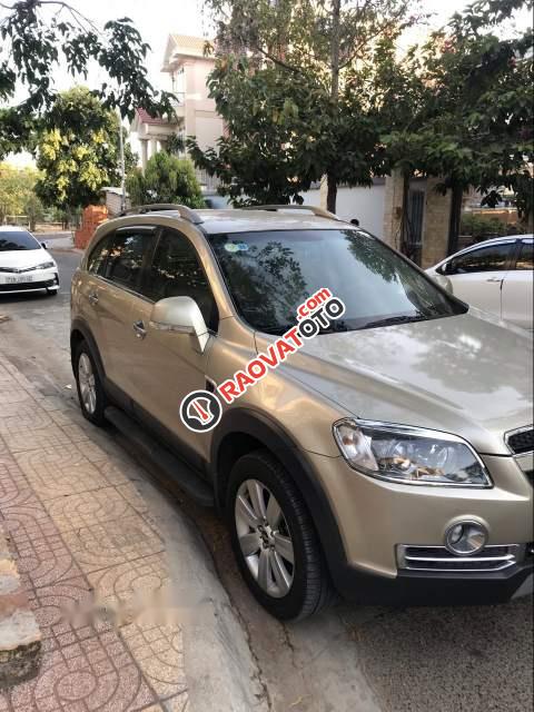 Bán xe Chevrolet Captiva LTZ đời 2011, màu vàng, số tự động-3