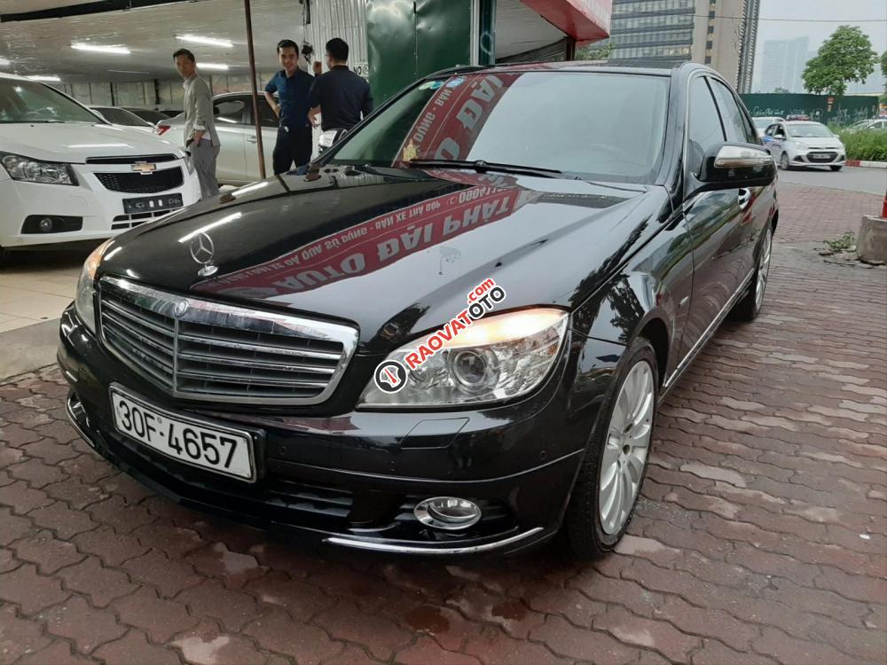 Bán xe Mercedes C200 sản xuất 2007, màu đen-0