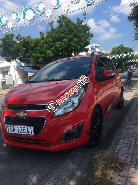 Xe Chevrolet Spark 1.2 LT đời 2016, màu đỏ, giá 275tr-4