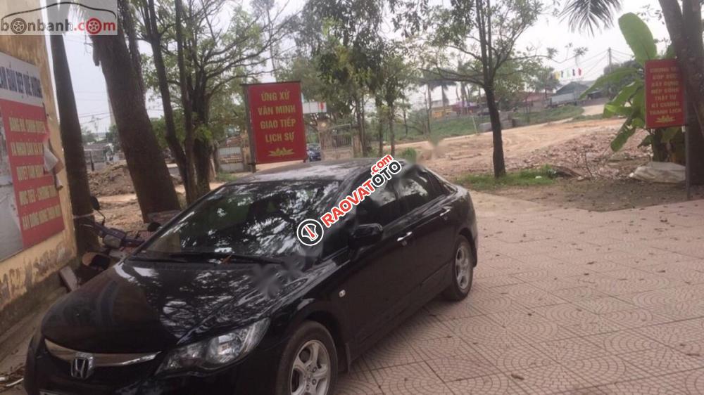 Cần bán gấp Honda Civic 1.8 đời 2009, màu đen, một chủ-7