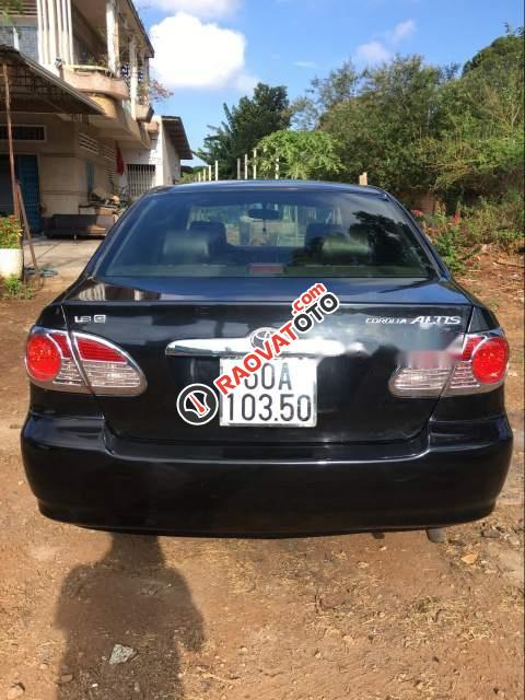 Bán Toyota Corolla altis 1.8 MT 2004, màu đen, giá 270tr-5