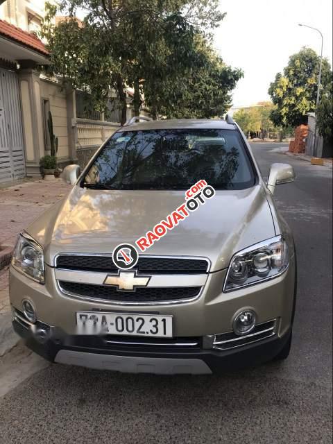 Bán xe Chevrolet Captiva LTZ đời 2011, màu vàng, số tự động-0