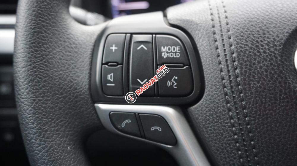 Bán Toyota Highlander sản xuất 2017, màu đen, nội thất xanh lam đặt biệt hiếm-20