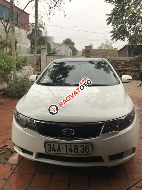 Bán Kia Forte GDi 2010, màu trắng, nhập khẩu nguyên chiếc số tự động, giá tốt-1