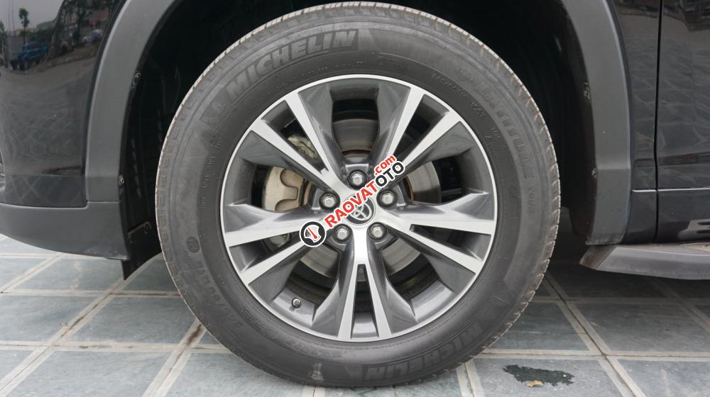 Bán Toyota Highlander sản xuất 2017, màu đen, nội thất xanh lam đặt biệt hiếm-18