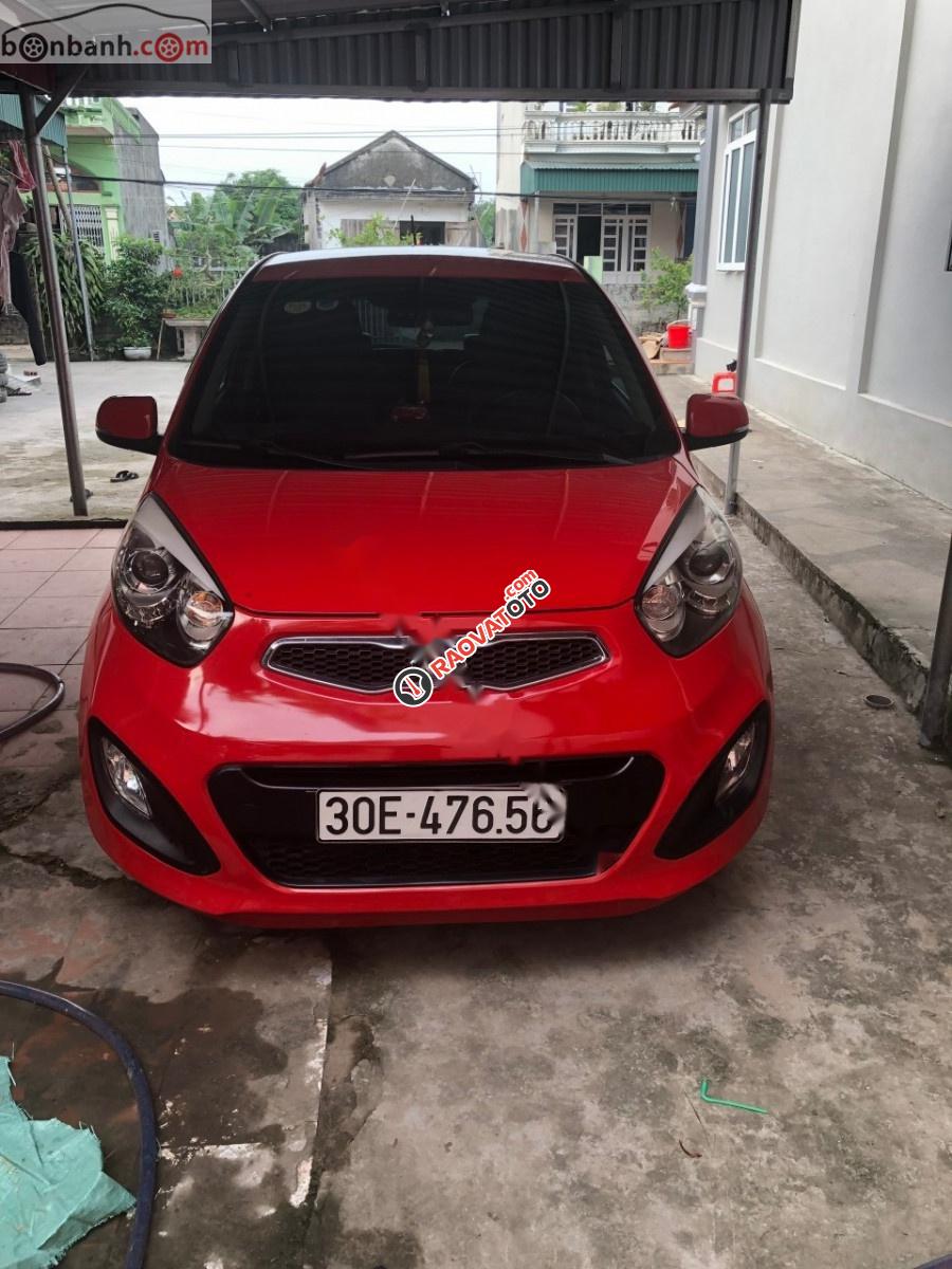 Bán Kia Morning S đời 2014, màu đỏ, xe đã đi được 40.000km-7