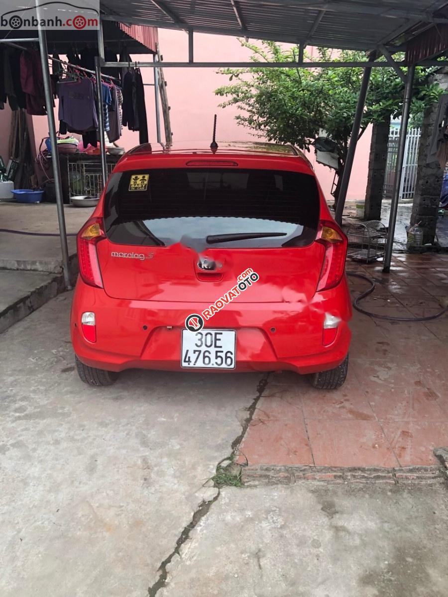 Bán Kia Morning S đời 2014, màu đỏ, xe đã đi được 40.000km-6