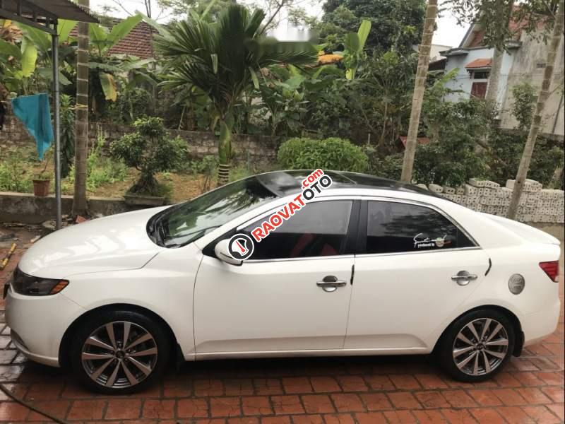 Bán Kia Forte GDi 2010, màu trắng, nhập khẩu nguyên chiếc số tự động, giá tốt-0