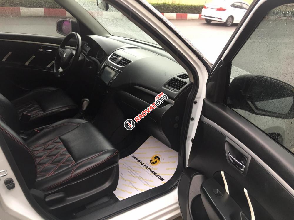 Cần bán xe Suzuki Swift 1.4AT sản xuất 2013, màu trắng, nhập khẩu-7