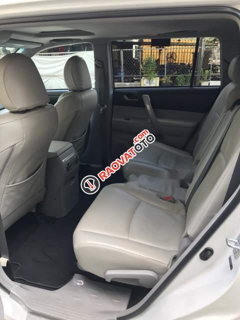 Cần bán xe Toyota Highlander SE sản xuất 2011, màu trắng, xe nhập-4