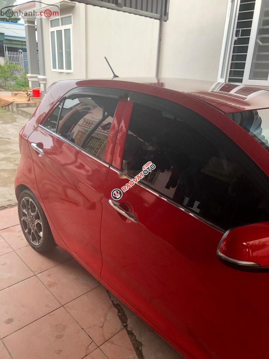 Bán Kia Morning S đời 2014, màu đỏ, xe đã đi được 40.000km-0