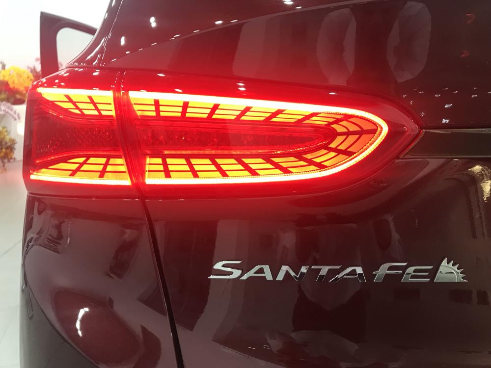 Bán ô tô Hyundai Santa Fe 2019, màu đỏ-4
