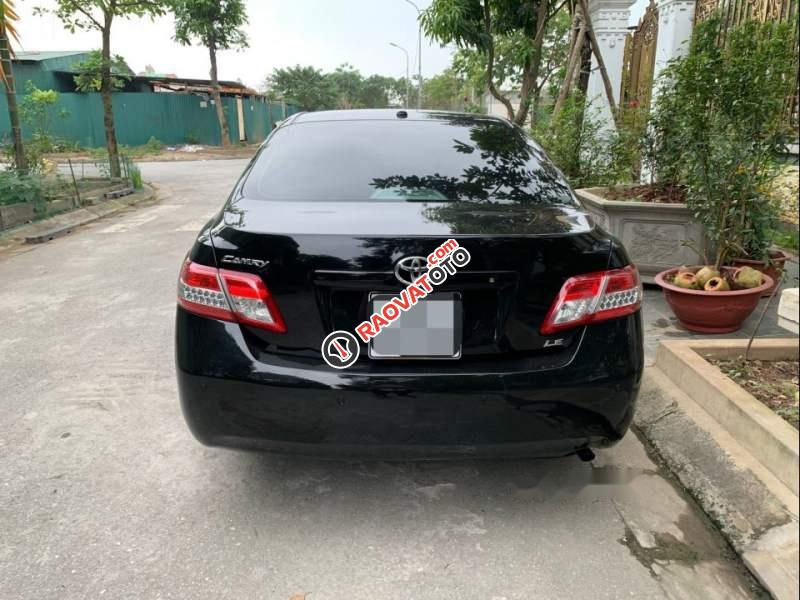 Bán gấp Toyota Camry LE đời 2010, màu đen, nhập khẩu-4