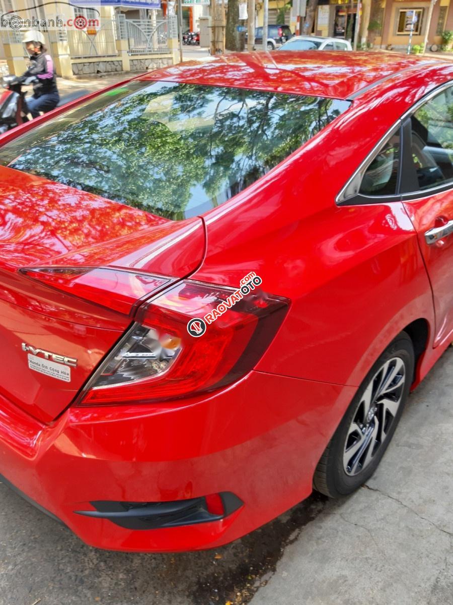 Bán Honda Civic 1.8 E năm 2017, màu đỏ, nhập khẩu, số tự động -2