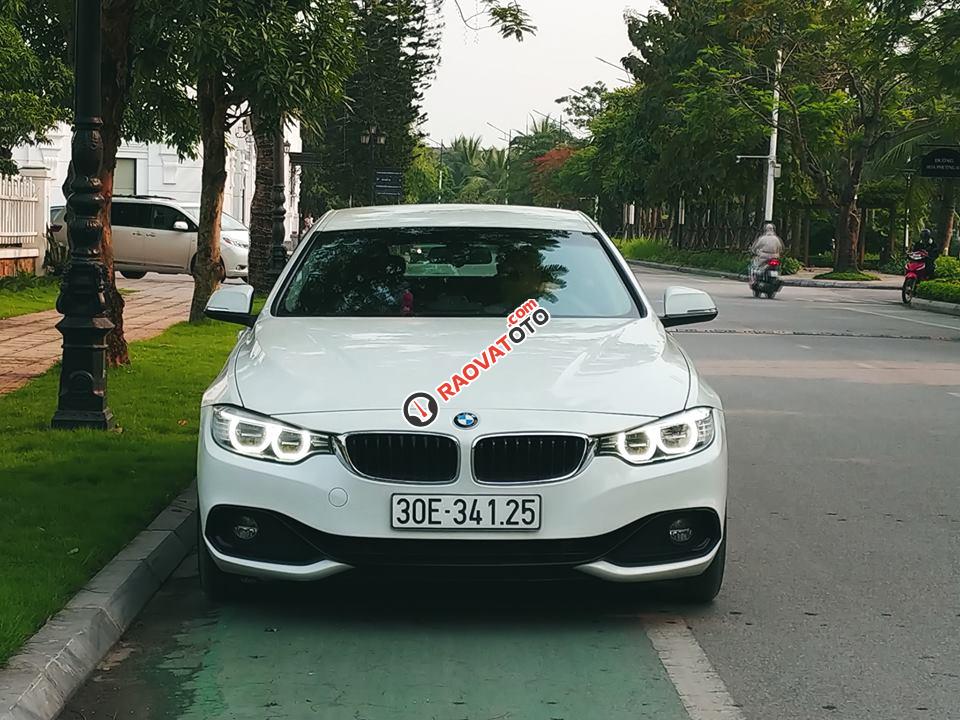 Bán BMW 4 Series 428i GranCoupe Sportline 2015, màu trắng, nhập khẩu-7