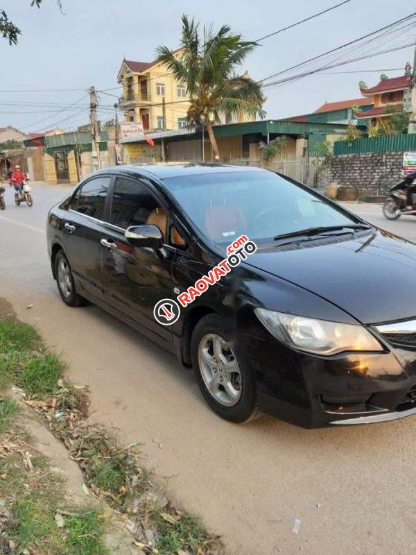 Bán Honda Civic 1.8 sản xuất năm 2009, màu đen, giá tốt-1