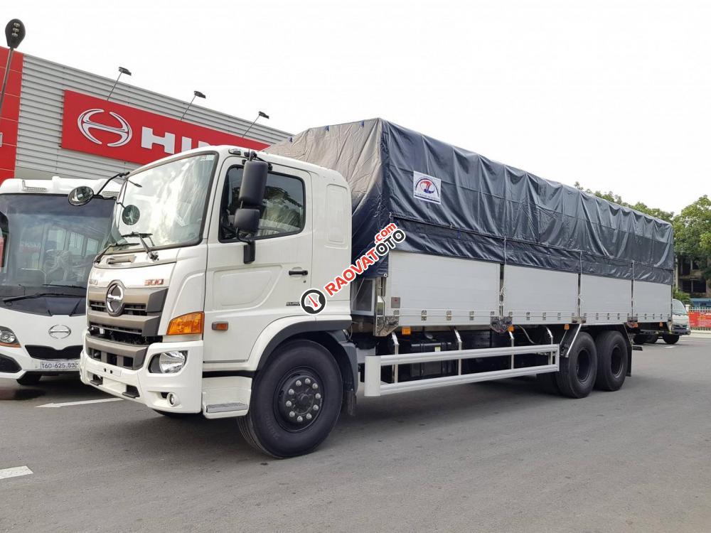 Bán Hino 15T FL 2017 3 chân ga cơ, thùng 9m2, HT trả góp-5
