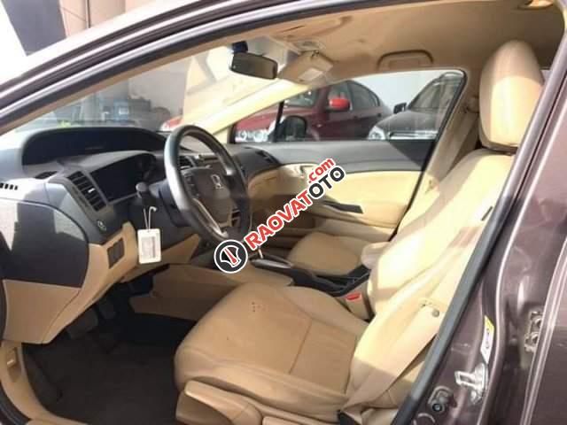 Bán Honda Civic 1.8AT năm 2016, màu xám, số tự động-2