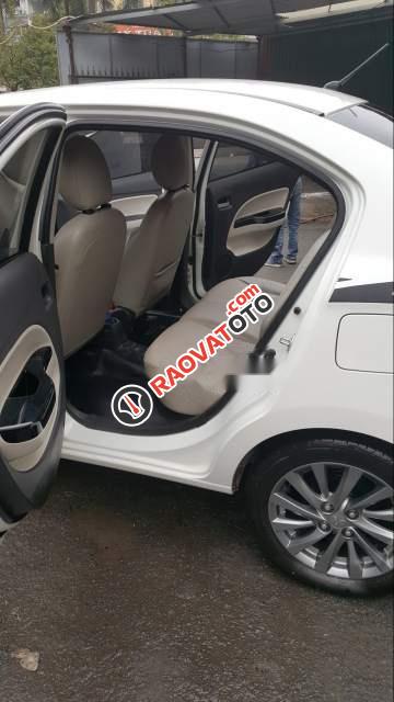 Bán Mitsubishi Attrage CVT sản xuất 2017, màu trắng, nhập khẩu Nhật-0