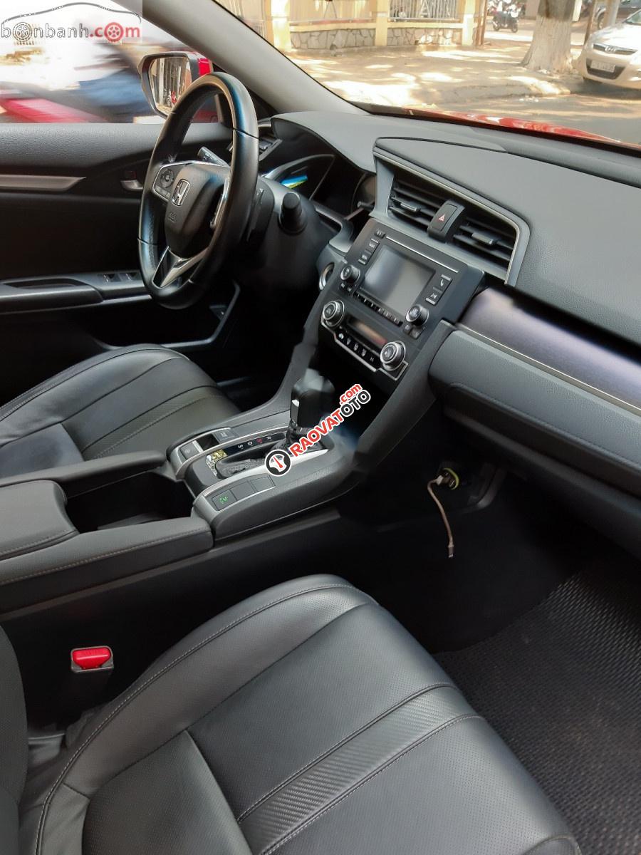 Bán Honda Civic 1.8 E năm 2017, màu đỏ, nhập khẩu, số tự động -5