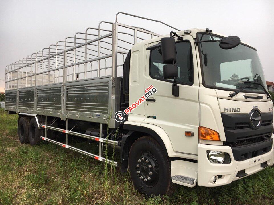 Bán Hino 15T FL 2017 3 chân ga cơ, thùng 9m2, HT trả góp-3