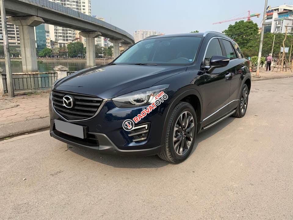 Bán Mazda CX5 2017 tự động 2.0, màu xanh đẹp zin nguyên bản-0
