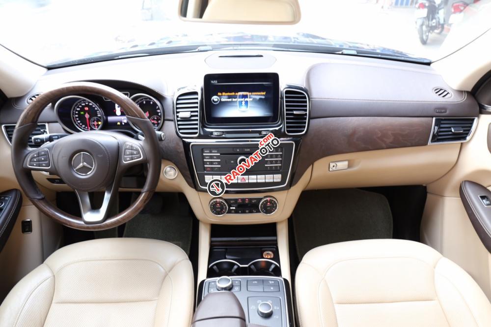 Bán xe Mercedes GLS400 năm sản xuất 2017, màu xanh, nhập cavasite khẩu nguyên chiếc-3