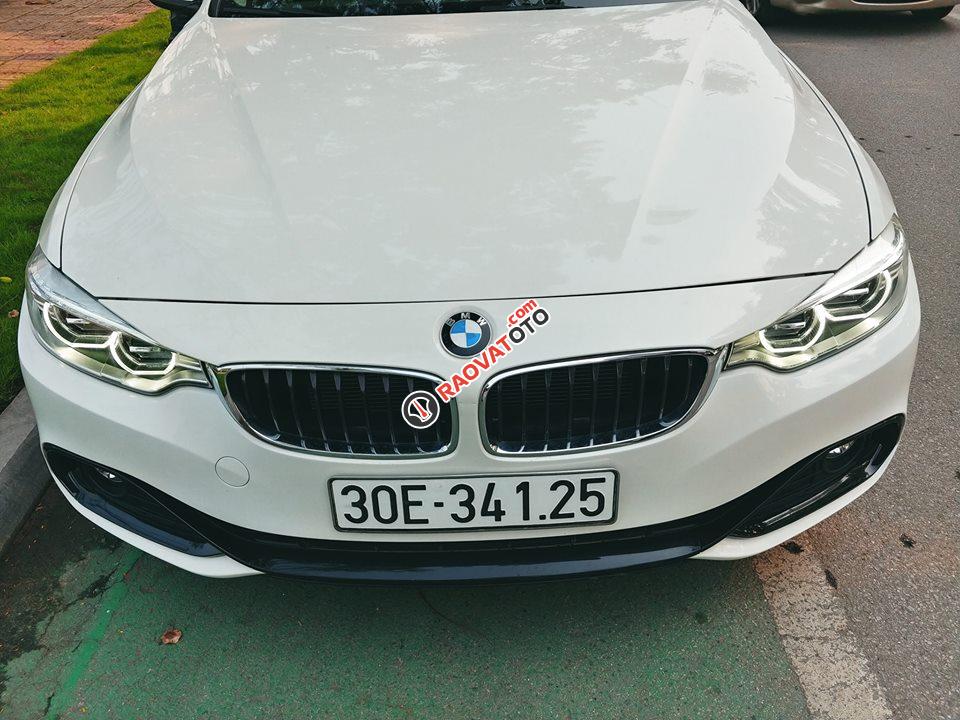 Bán BMW 4 Series 428i GranCoupe Sportline 2015, màu trắng, nhập khẩu-19
