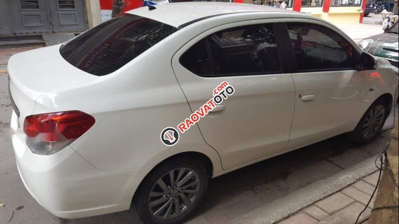 Bán Mitsubishi Attrage CVT sản xuất 2017, màu trắng, nhập khẩu Nhật-4