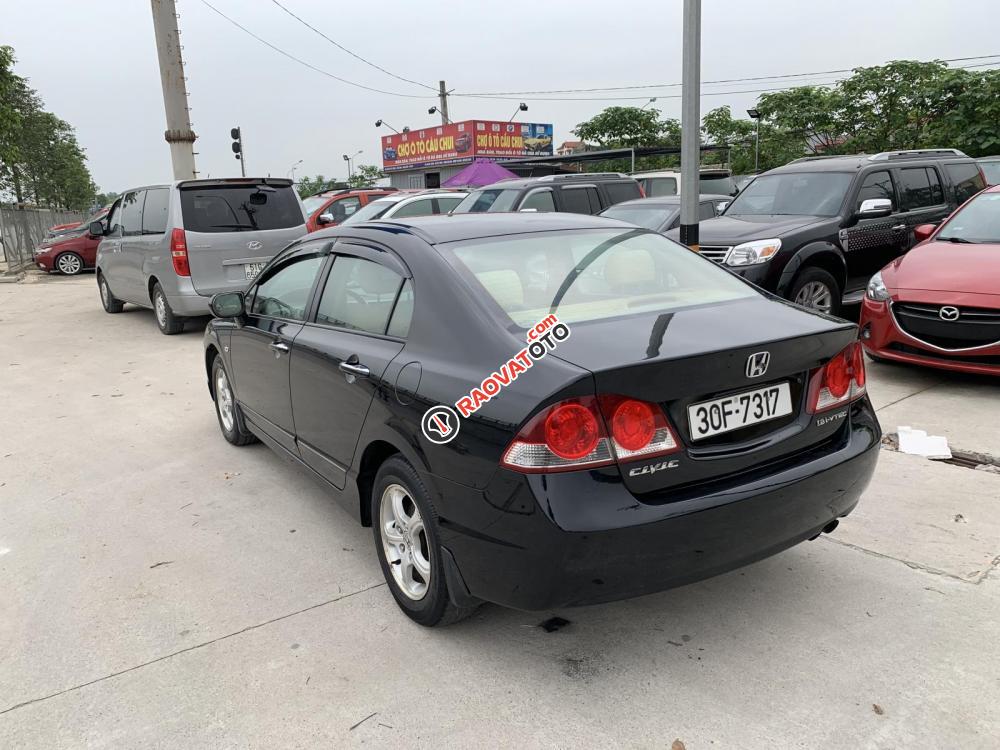 Cần bán gấp Honda Civic 1.8 năm 2007, màu đen-0