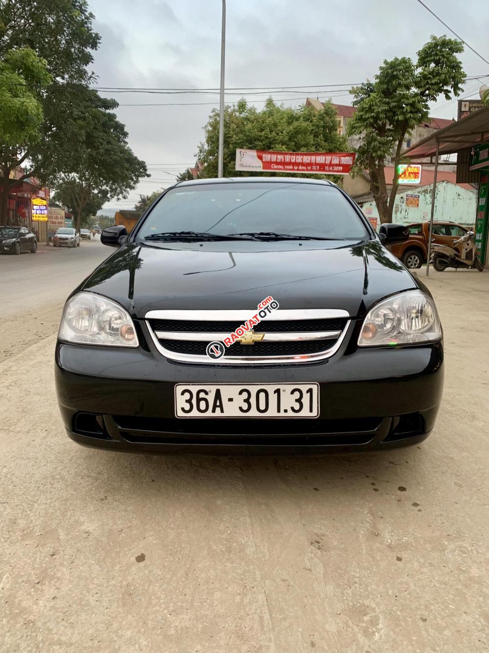 Bán ô tô Chevrolet Lacetti EX sản xuất 2012, màu đen-12