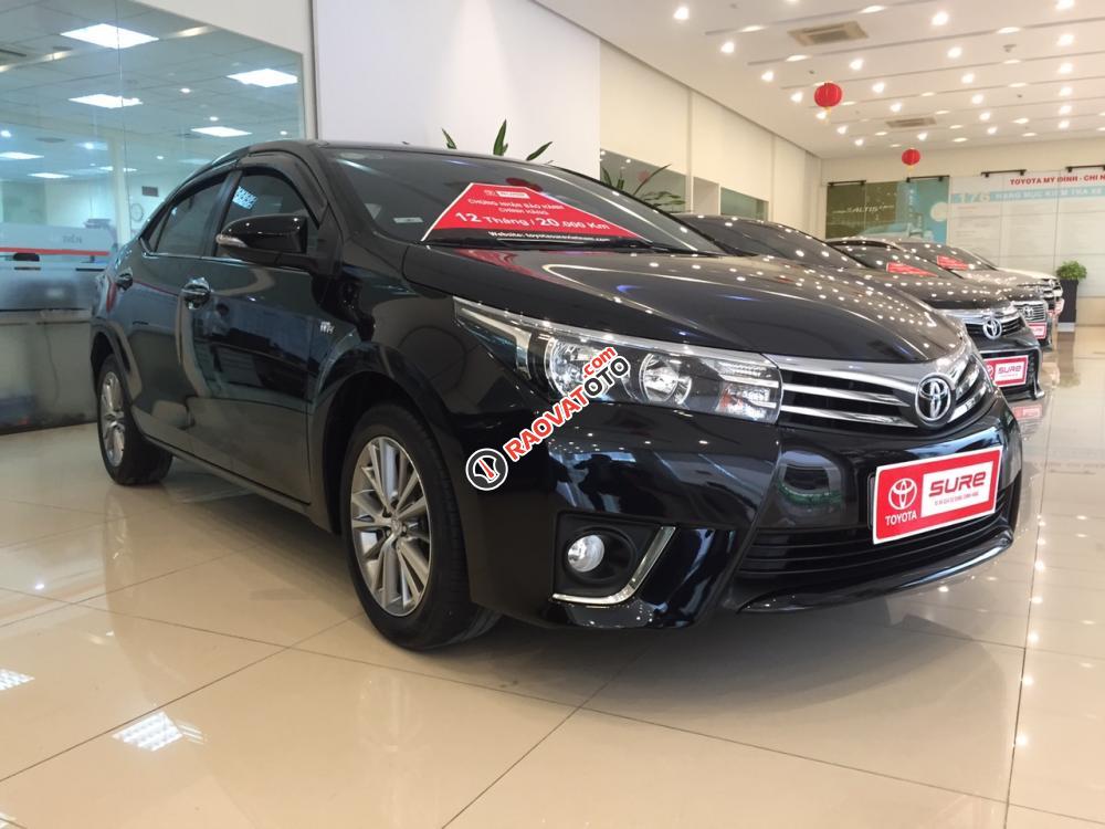 Cần bán Toyota Corolla altis 2015, màu đen-8