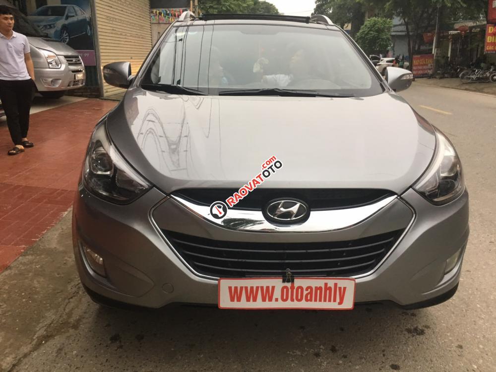 Cần bán Hyundai Tucson đời 2010, màu xám (ghi), giá 550 tr-9