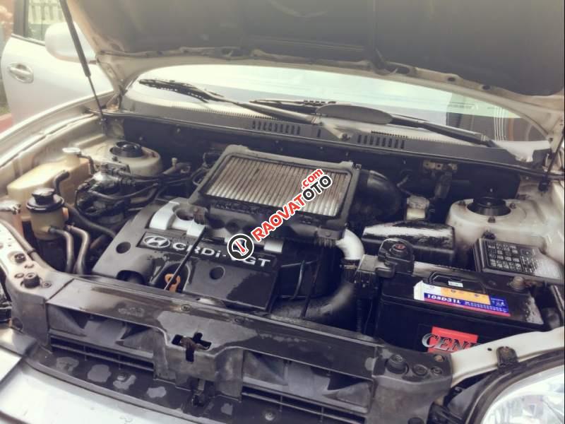 Bán xe Hyundai Santa Fe Gold đời 2004, màu bạc, nhập khẩu nguyên chiếc số tự động, 285tr-4