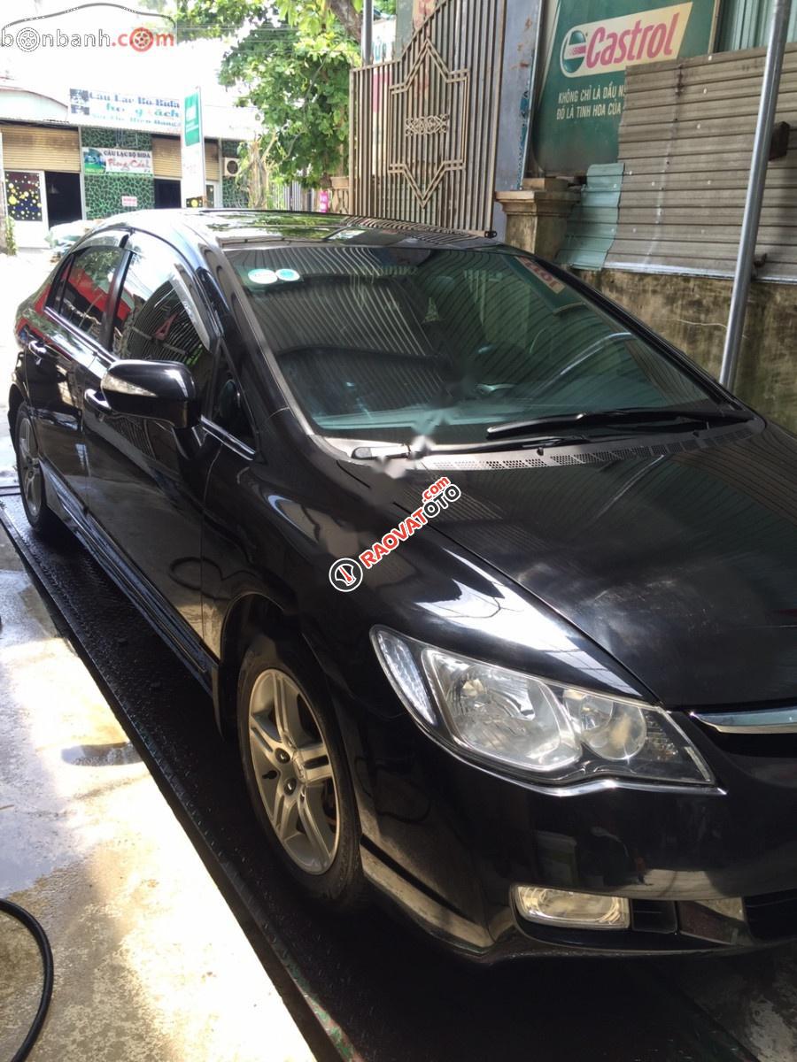 Cần bán xe Honda Civic 2.0 đời 2008, màu đen, xe nhập -7