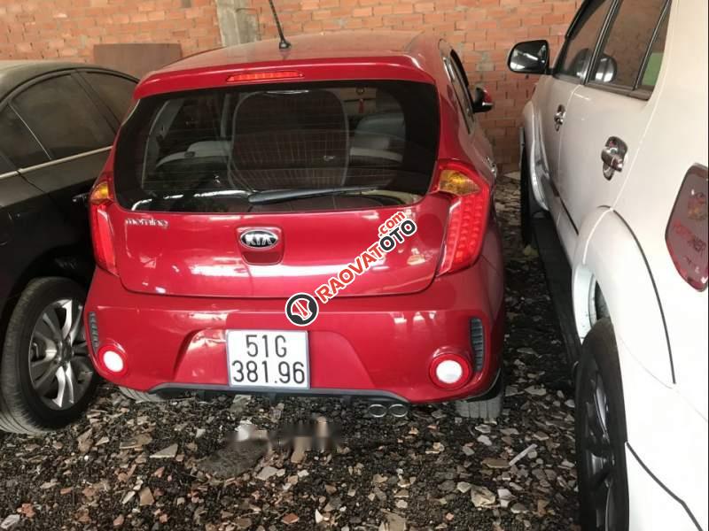 Bán Kia Morning 1.25AT 2017, màu đỏ như mới, giá chỉ 375 triệu-1
