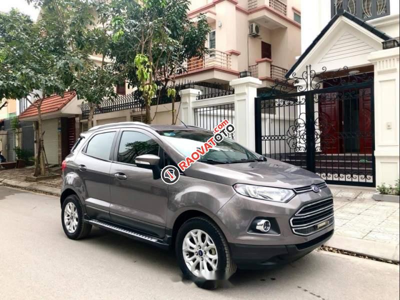 Bán xe cũ Ford EcoSport 1.5 Titanium đời 2016, màu xám-4