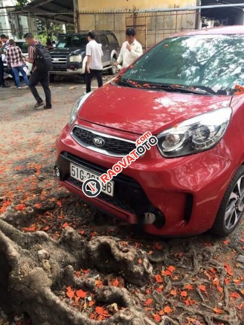 Bán Kia Morning 1.25AT 2017, màu đỏ như mới, giá chỉ 375 triệu-2