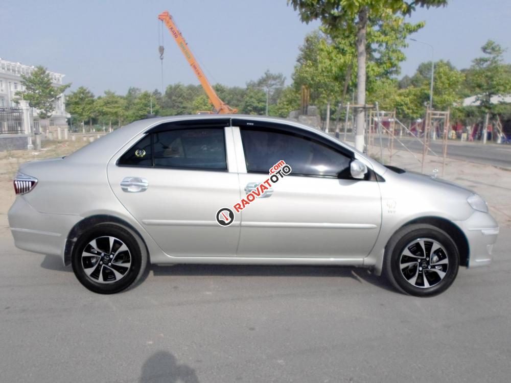 Toyota Vios dòng cao cấp G, SX 12/2005, lăn bánh lần đầu tháng 3/2006, mẫu mới, màu ghi bạc, xe mới như hãng-3