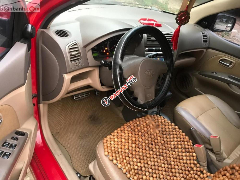 Bán xe Kia Morning SLX đời 2005, màu đỏ, xe nhập, số tự động -4
