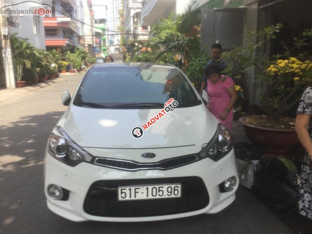 Bán Kia Cerato koup đời 2014, màu trắng, xe nhập-0