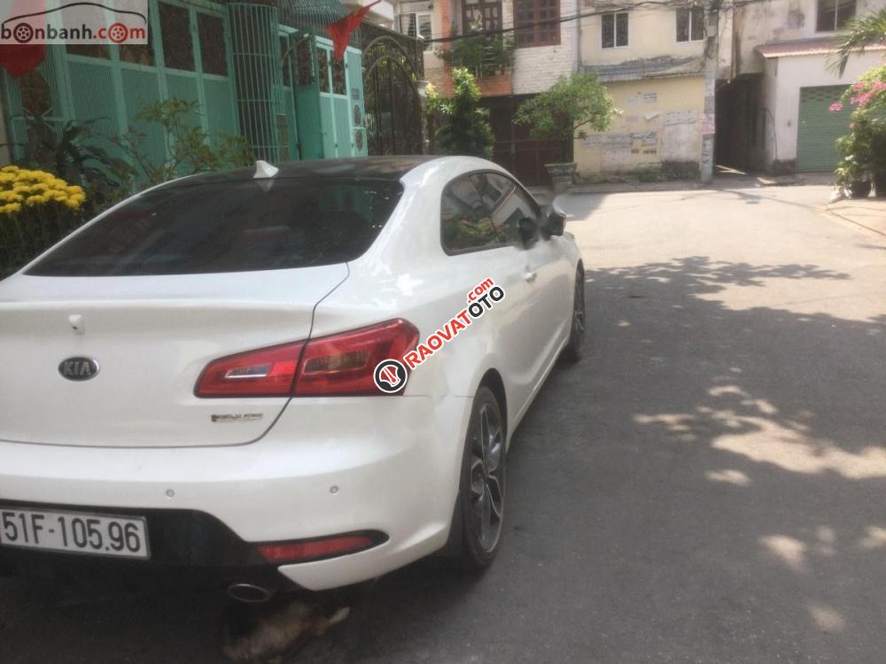 Bán Kia Cerato koup đời 2014, màu trắng, xe nhập-1